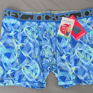 Jockey Active Microfiber 5" Boxer Brief - Size L ( 36"-38" )